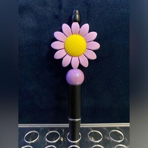 HANDMADE BEAD-ABLE FLOWER PEN